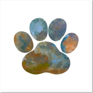 Dog Paw Posters and Art